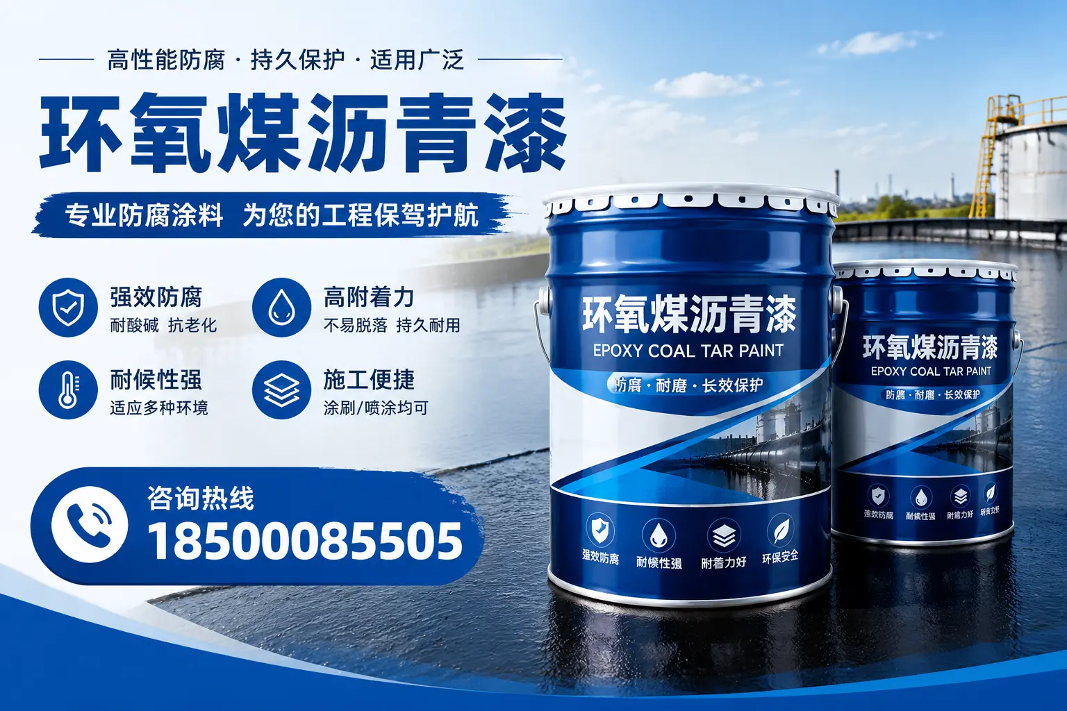环氧煤沥青漆与其他漆类的比较，眉山用户的选择依据